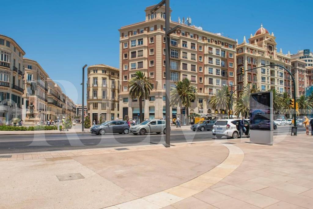 Modern Apartment Next To The Cervantes Theatre By Rems Malaga Zewnętrze zdjęcie